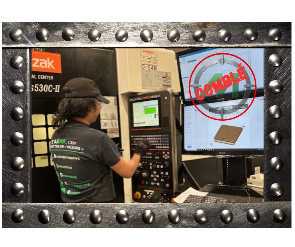 Machiniste CNC outillage